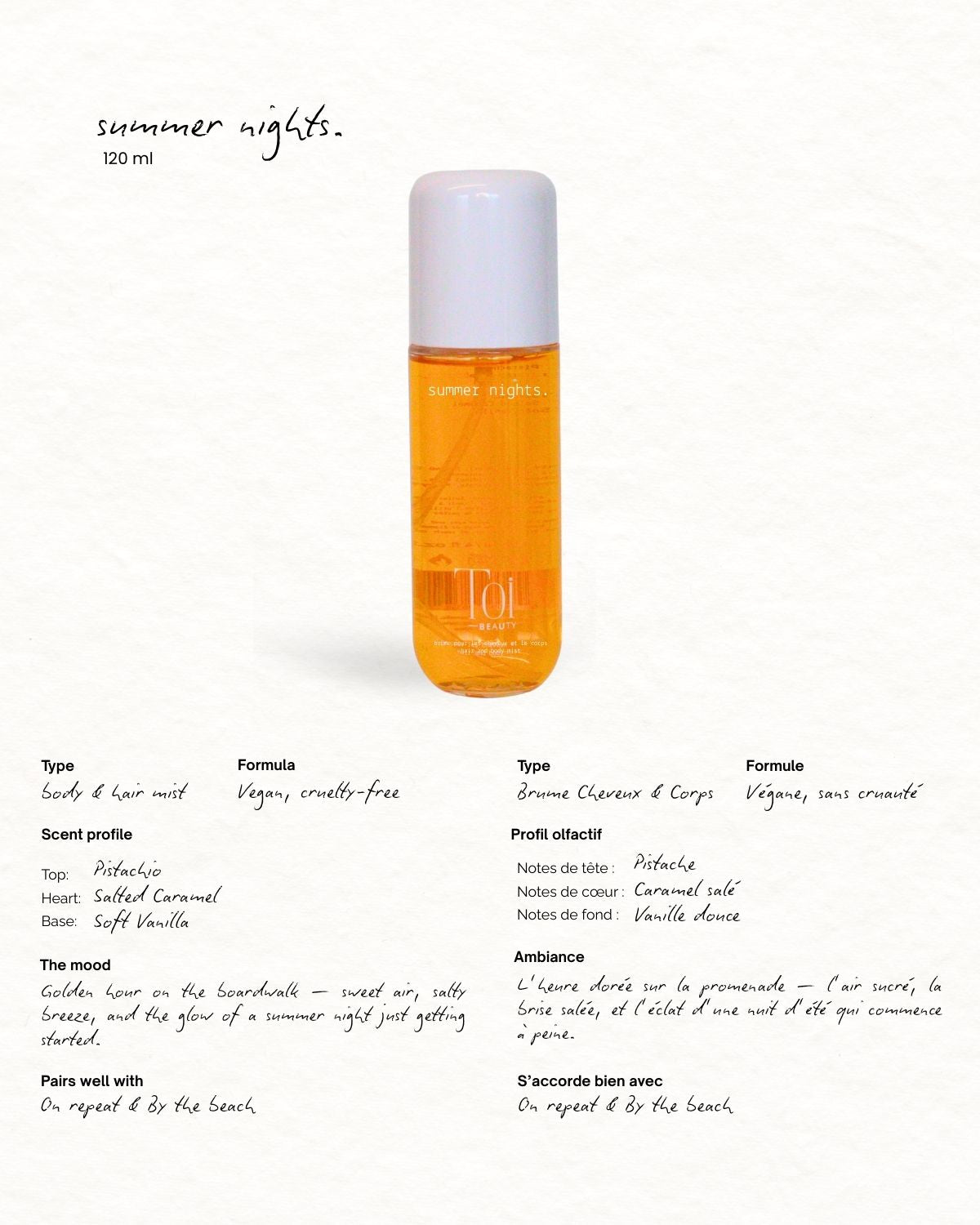 Summer Hair & Body Mists