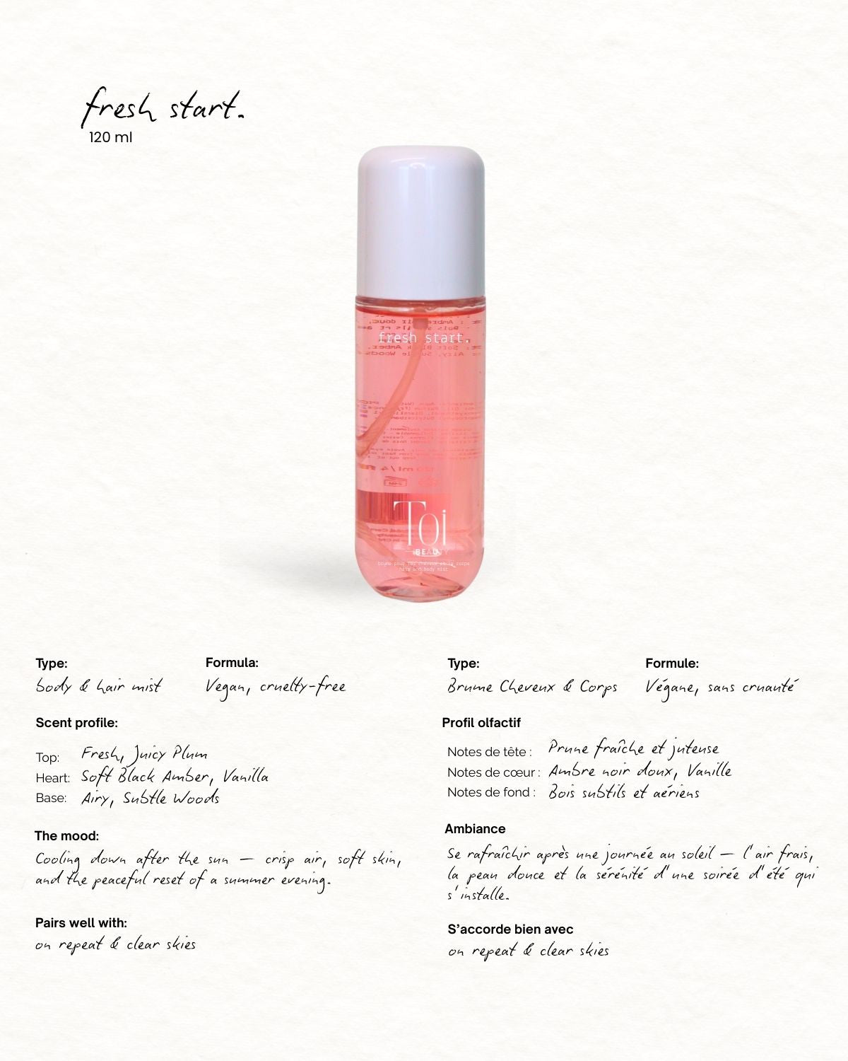 Summer Hair & Body Mists