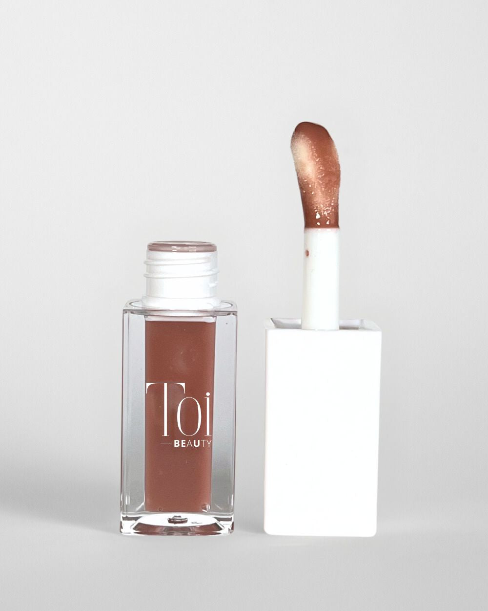 Lip oil for dry lips. Color Coffee